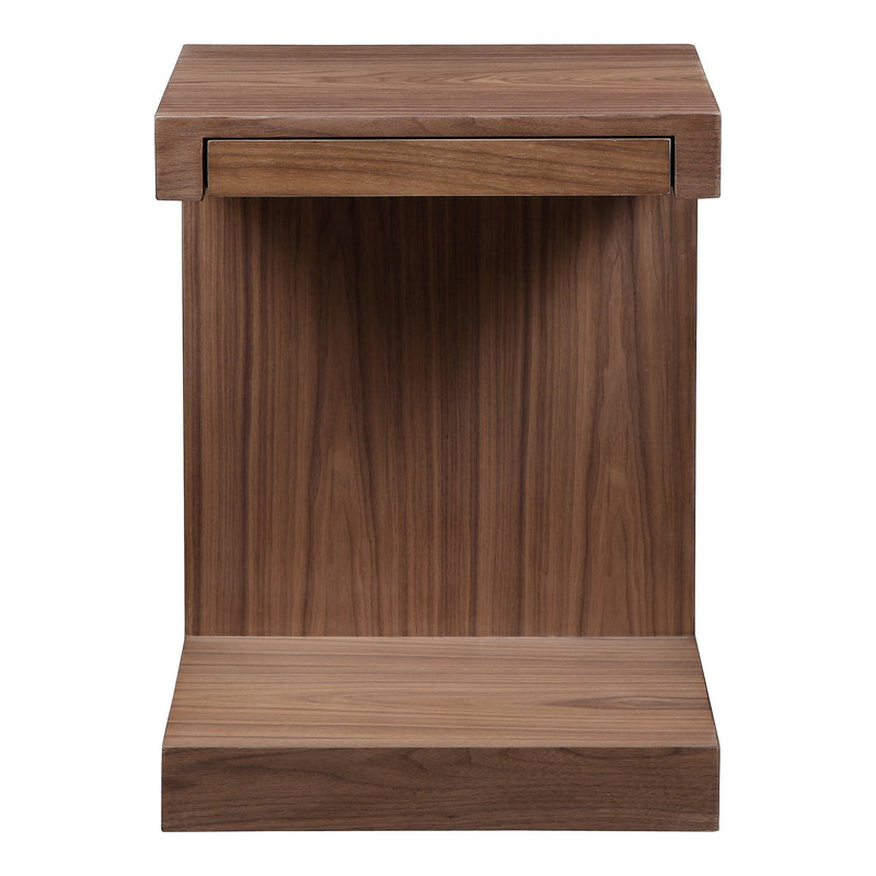 Zio Sidetable Walnut - Al Rugaib Furniture (4583209533536)