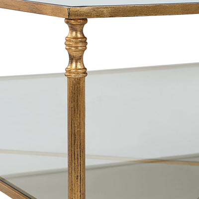 HENZLER GOLD SQUARE TABLE (6570956259424)
