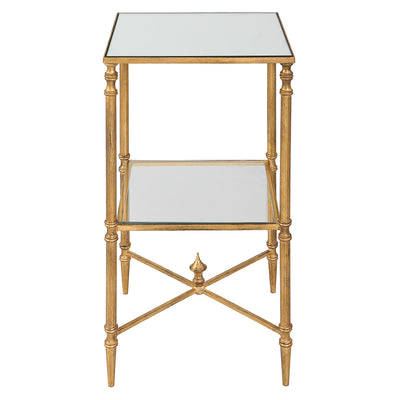 HENZLER GOLD ACCENT TABLE (6596336549984)