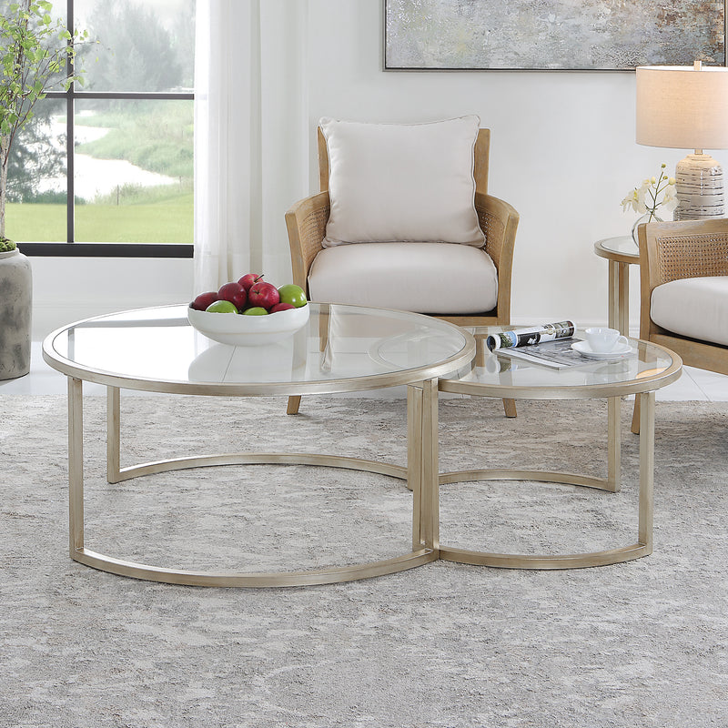 Rhea Nesting Coffee Table, S/2 (6585549750368)