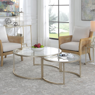 Rhea Nesting Coffee Table, S/2 (6585549750368)