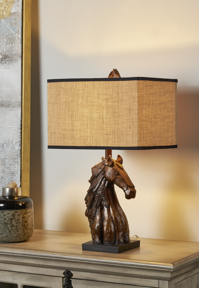 Horse Bust Table Lamp (6562733686880)