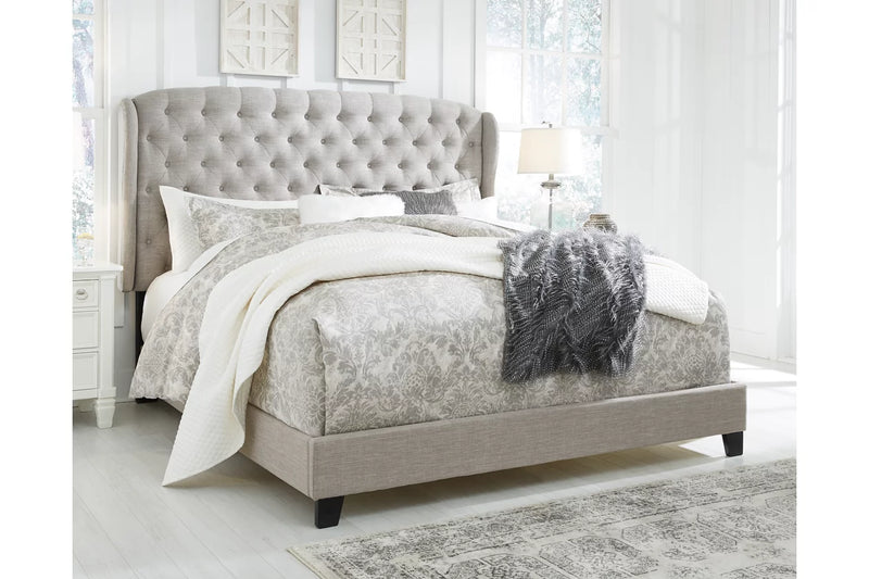 Jerary Queen Upholstered Bed (6621697572960)
