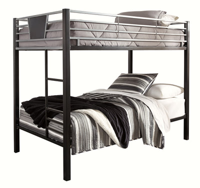 Twin/Twin Bunk Bed w/Ladder (6621835460704)
