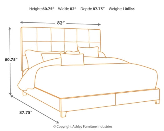 Dolante King Upholstered Bed (6621693935712)