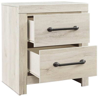 TWO DRAWER NIGHT STAND (6621797417056)