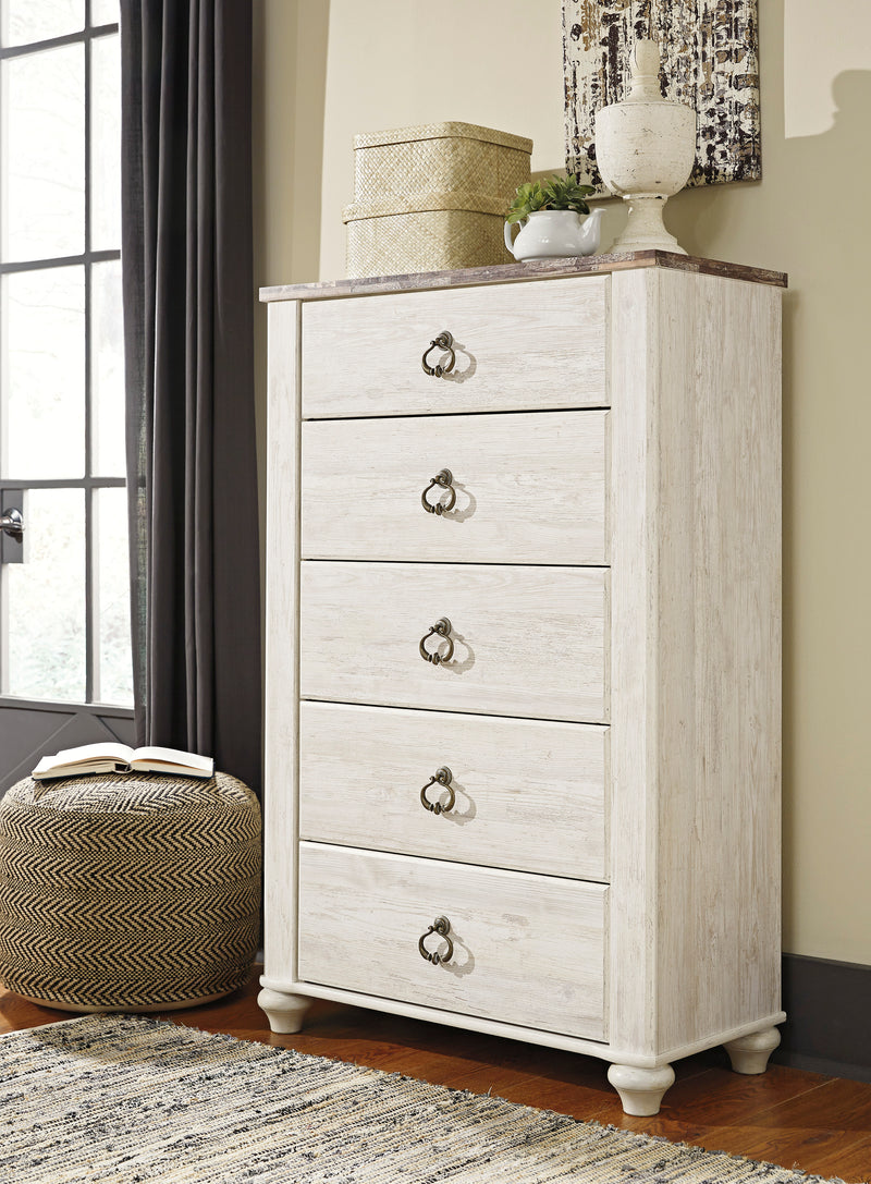 Willowton Chest of Drawers (353344225308)