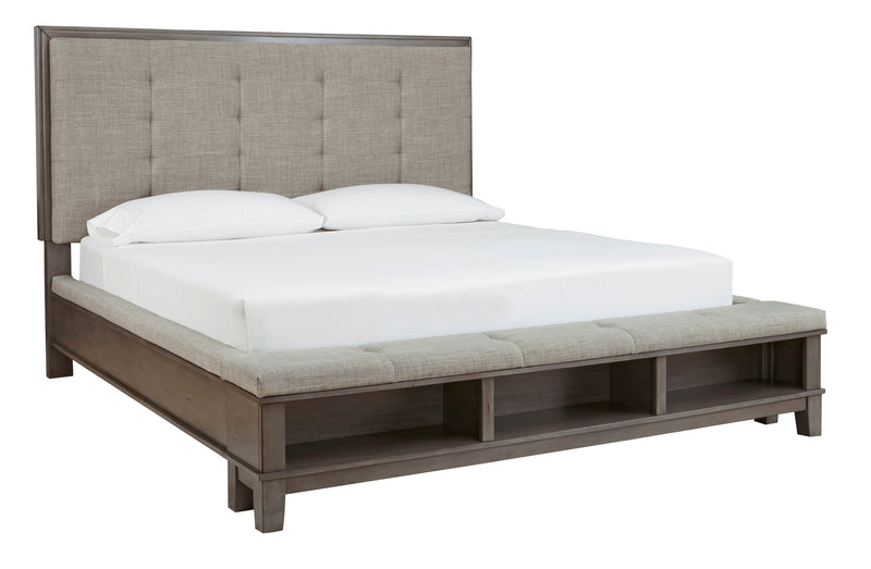 Hallanden King Bed w Storage (6592024477792)