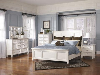 Prentice Sleigh King Bed Bedroom Set (6558264819808)