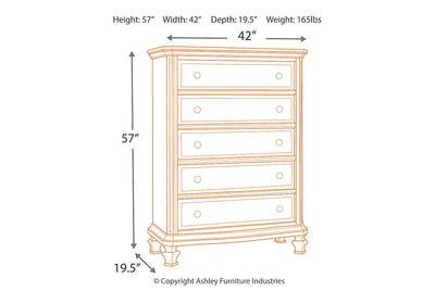 Demarlos Chest of Drawers - Al Rugaib Furniture (1323096473696)