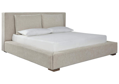 Langford King Upholstered Bed (6535215054944)
