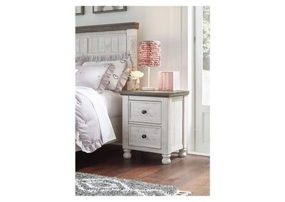 Two Drawer Nightstand (6602228138080)