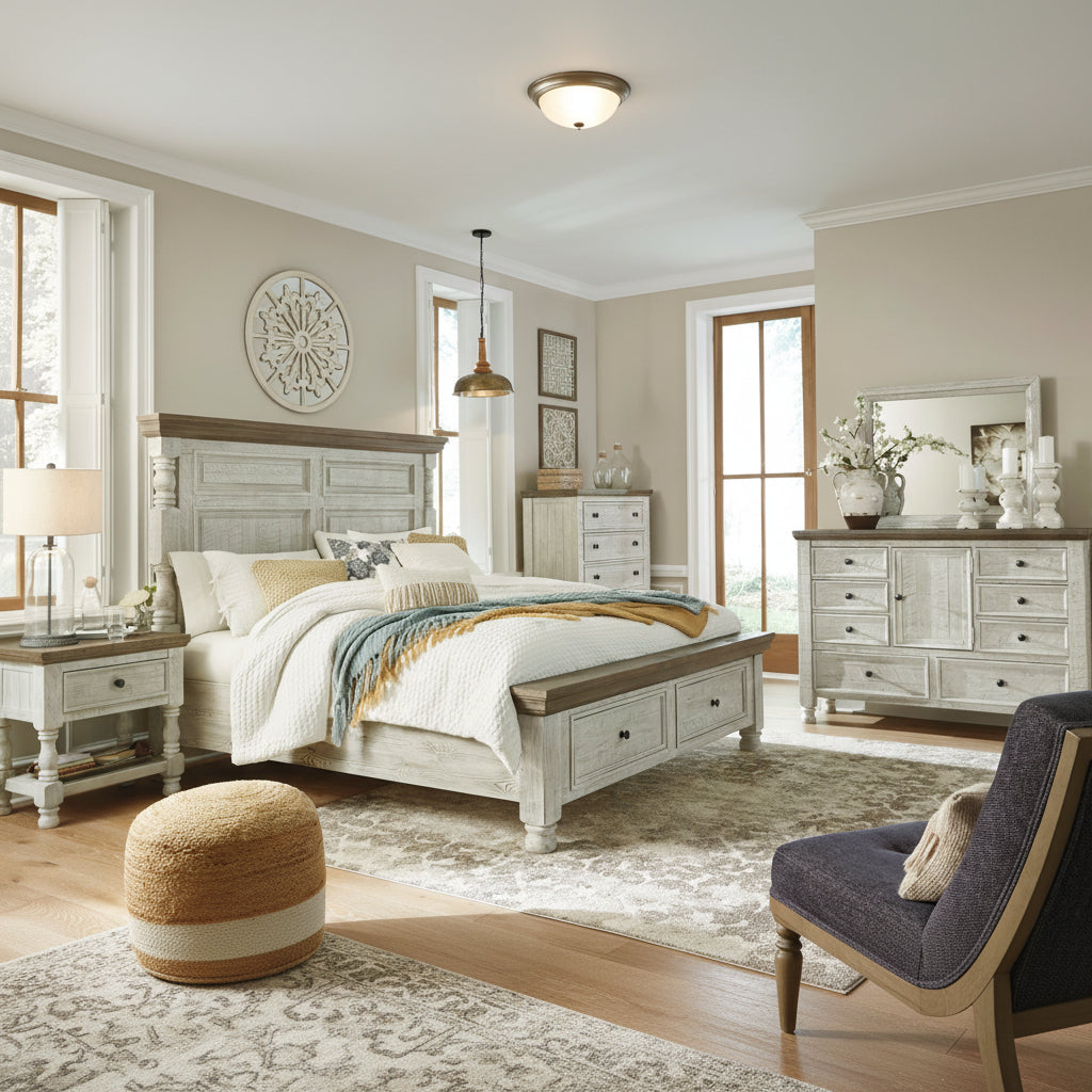 King Panel Bedroom (6579563069536)