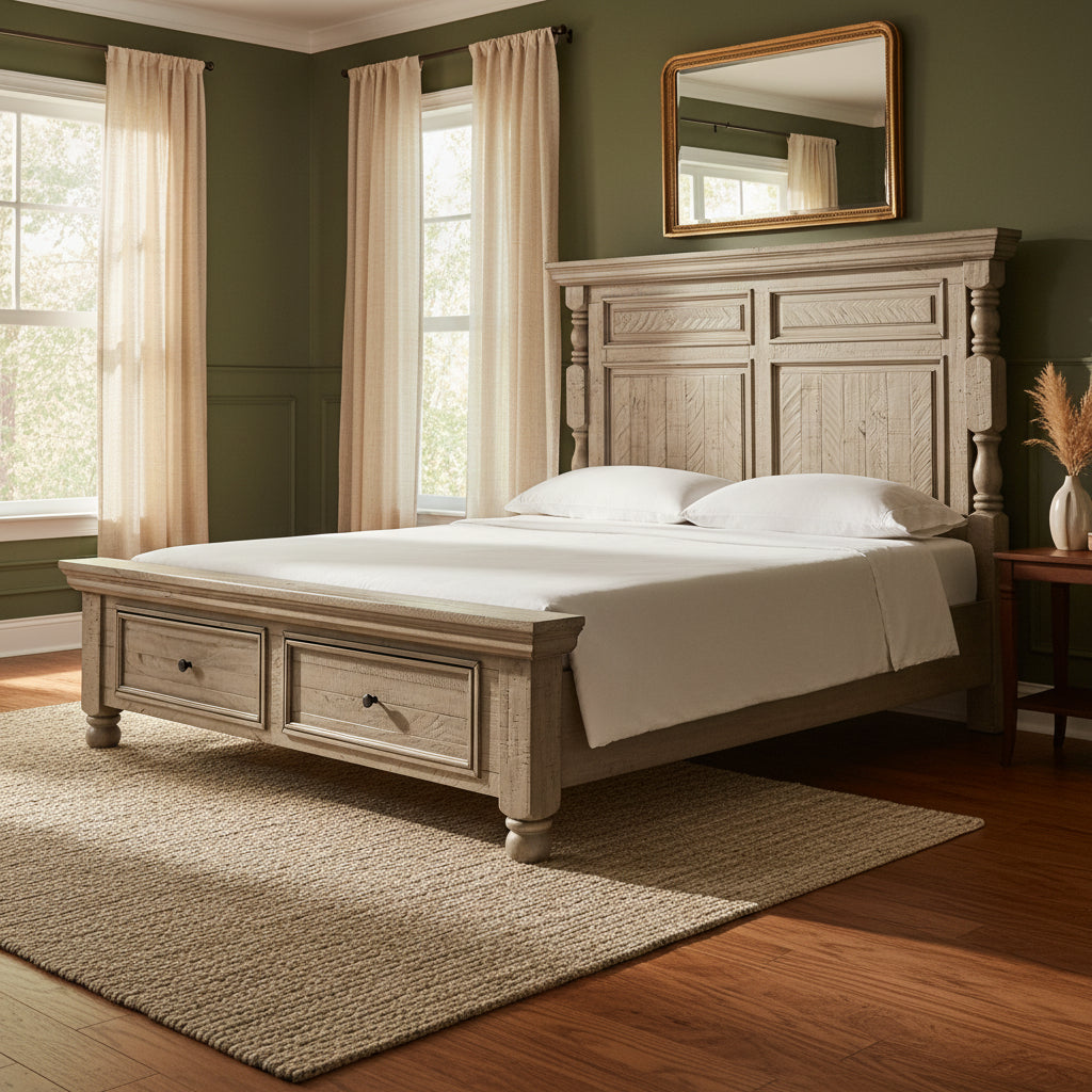 Harrastone King Bed (6592024543328)