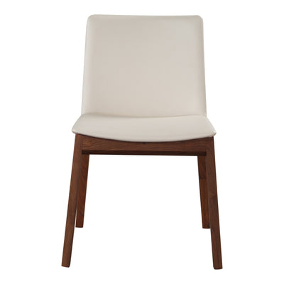 Deco Dining Chair White PVC-M2 - Al Rugaib Furniture (4583151829088)