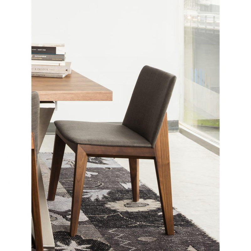 Deco Dining Chair Grey-M2 - Al Rugaib Furniture (4568058462304)