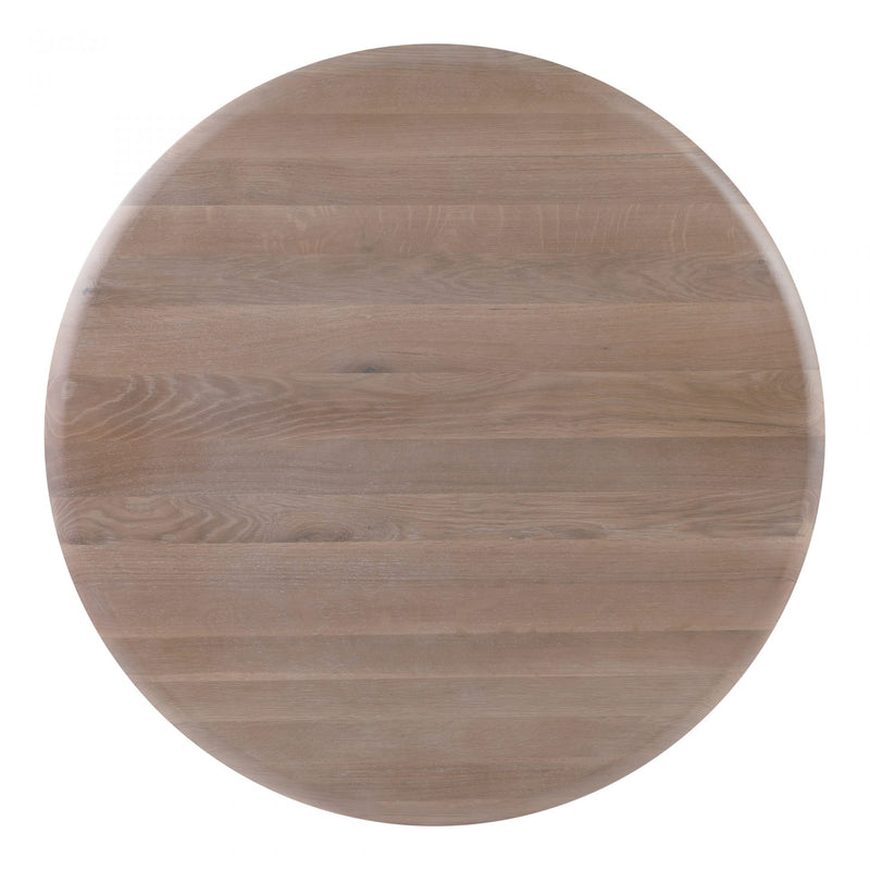 Malibu Round Dining Table  White Oak (6579359285344)