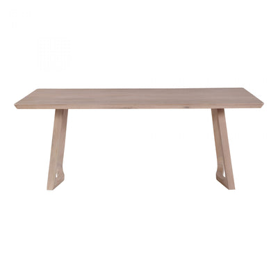 Silas Dining Table Oak (6579359383648)
