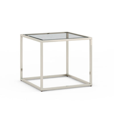 Glass SQUARE SIDE TABLE