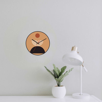 Wall Clock Decorative Abstract I Battery Operated -LWHSWC30B-C10 (6622831542368)