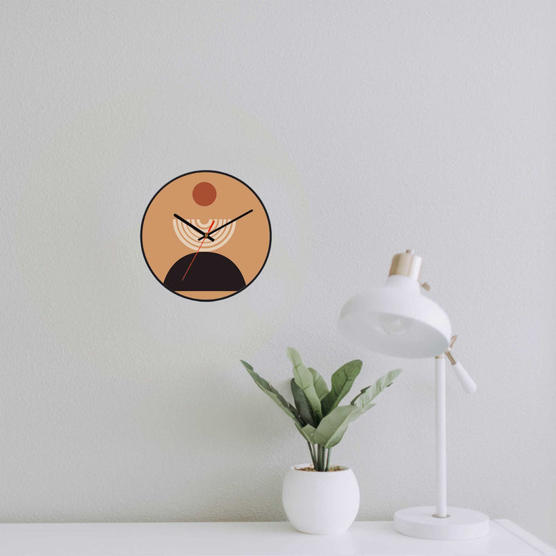 Wall Clock Decorative Abstract I Battery Operated -LWHSWC30B-C10 (6622831542368)