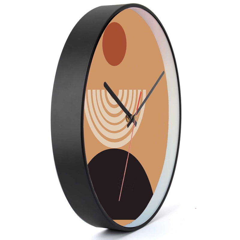 Wall Clock Decorative Abstract I Battery Operated -LWHSWC30B-C10 (6622831542368)