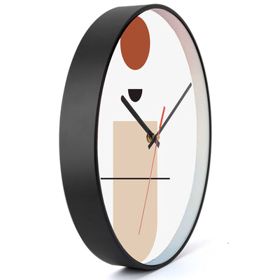 Wall Clock Decorative abstract circle Battery Operated -LWHSWC30B-C13 (6622831673440)