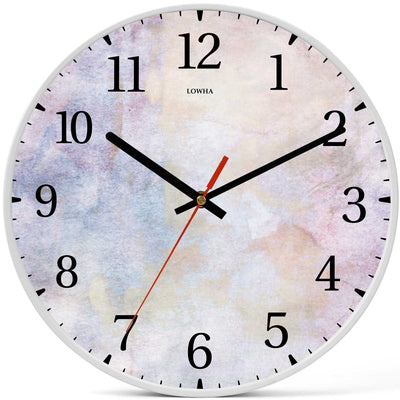 Wall Clock Decorative multicolors Battery Operated -LWHSWC30W-C171 (6622836916320)
