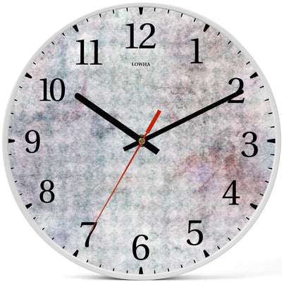 Wall Clock Decorative multicolor Battery Operated -LWHSWC30W-C172 (6622836981856)
