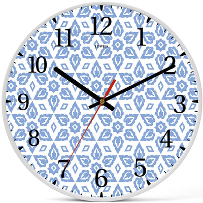 Wall Clock Decorative moroccan wall Battery Operated -LWHSWC30W-C173 (6622836949088)