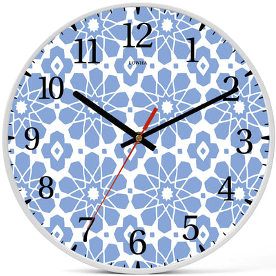 Wall Clock Decorative moroccan islamic Battery Operated -LWHSWC30W-C177 (6622837145696)
