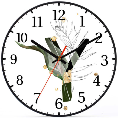 Wall Clock Decorative Y letter Battery Operated -LWHSWC30B-C17 (6622831804512)