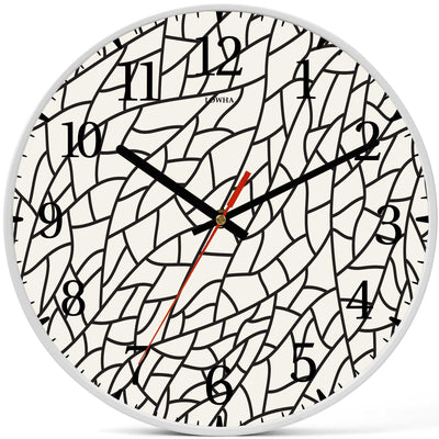 Wall Clock Decorative mix shapes broken Battery Operated -LWHSWC30W-C183 (6622837309536)