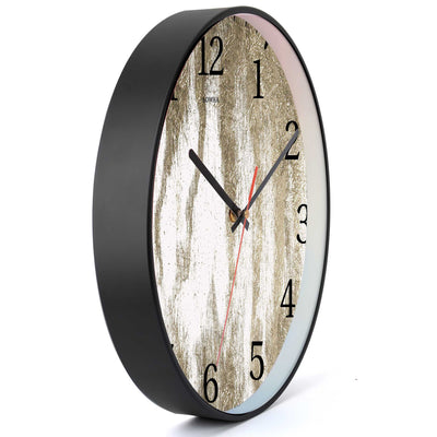 Wall Clock Decorative wood brown Battery Operated -LWHSWC30B-C23 (6622832001120)