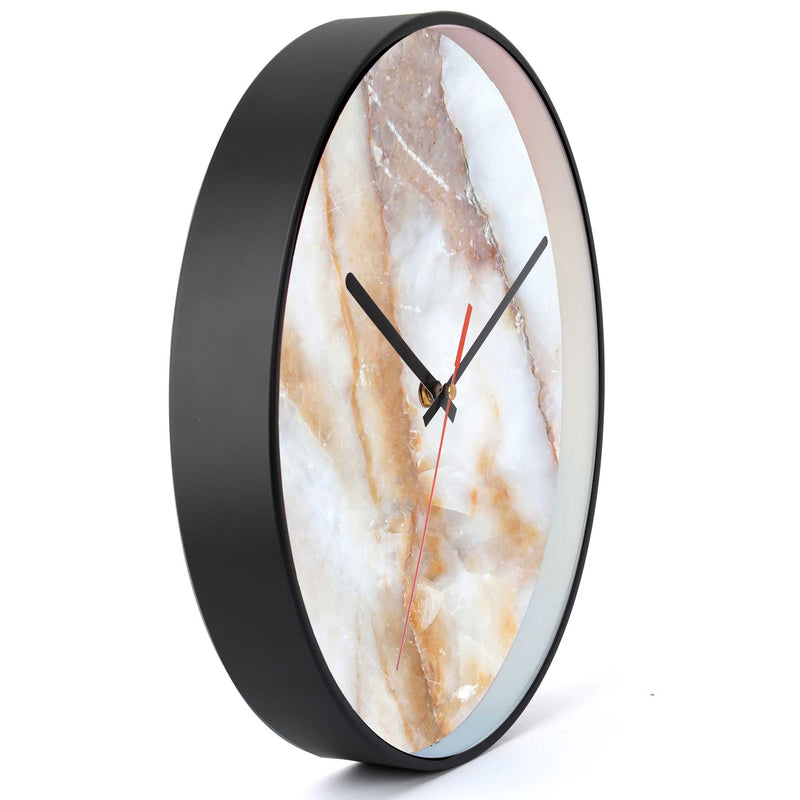 Wall Clock Decorative whit Marble Battery Operated -LWHSWC30B-C2 (6622831280224)