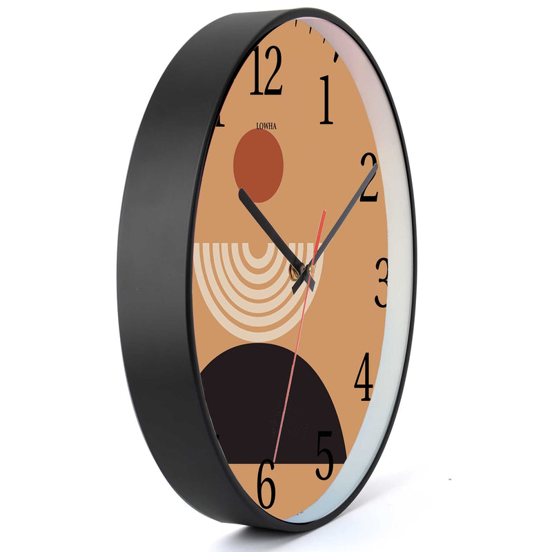 Wall Clock Decorative flip Battery Operated -LWHSWC30B-C307 (6622841405536)