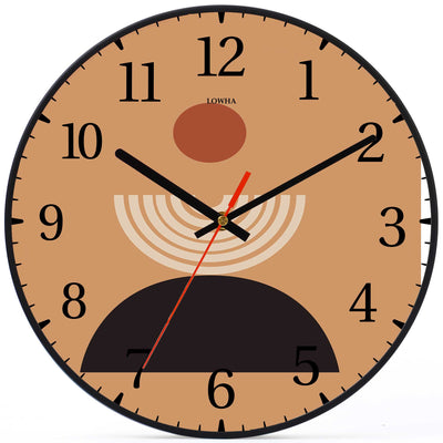 Wall Clock Decorative flip Battery Operated -LWHSWC30B-C307 (6622841405536)