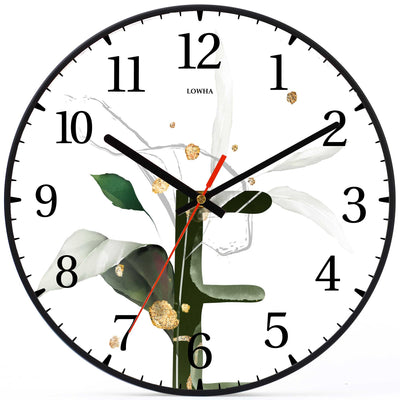 Wall Clock Decorative E letter Battery Operated -LWHSWC30B-C312 (6622841602144)