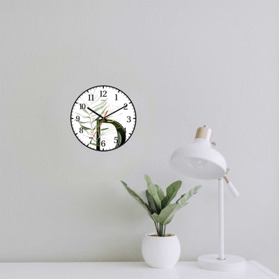 Wall Clock Decorative D letter Battery Operated -LWHSWC30B-C313 (6622841634912)