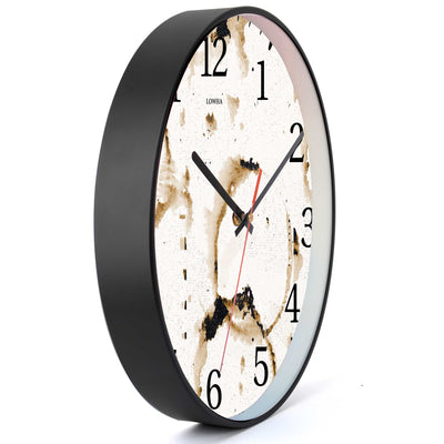 Wall Clock Decorative coffee marks mix Battery Operated -LWHSWC30B-C335 (6622842355808)