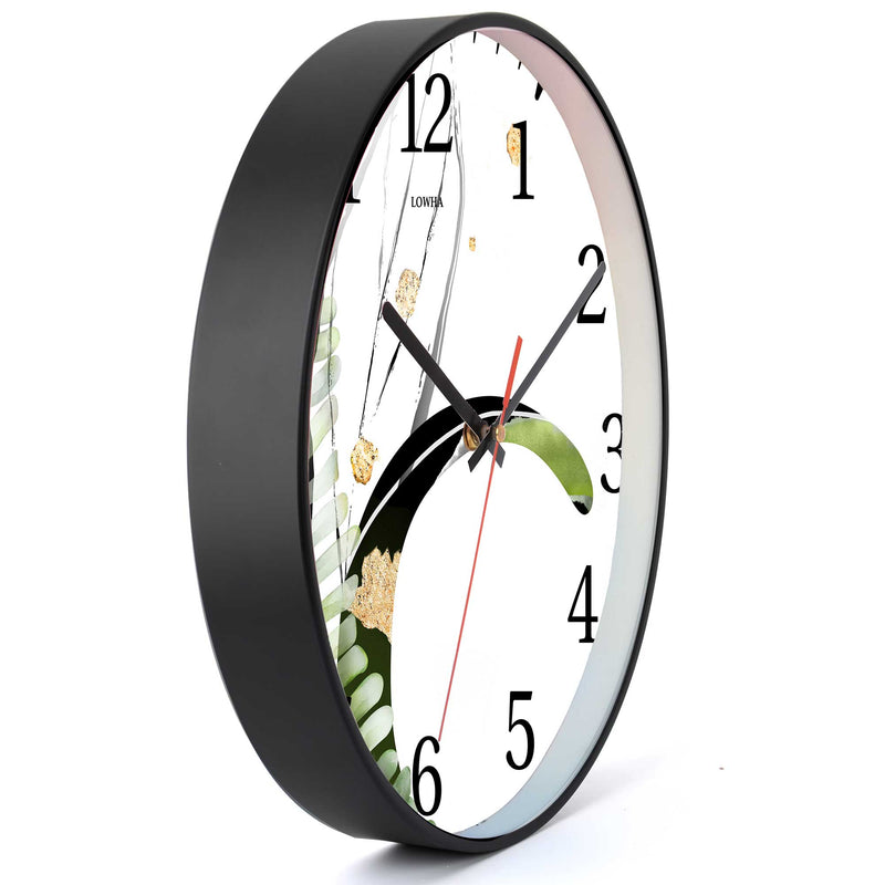 Wall Clock Decorative C letter Battery Operated -LWHSWC30B-C339 (6622842486880)