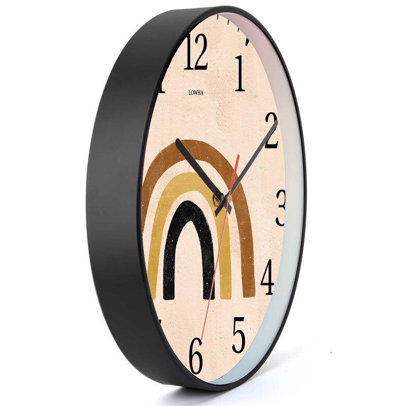 Wall Clock Decorative Abstract flow Battery Operated -LWHSWC30B-C341 (6622842552416)