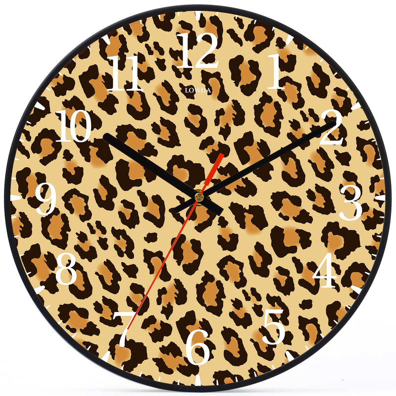 Wall Clock Decorative tiger skin Battery Operated -LWHSWC30B-C80 (6622833868896)