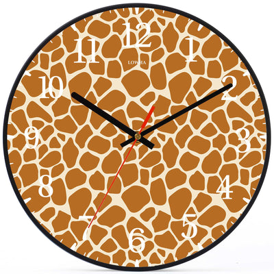Wall Clock Decorative tiger skin light Battery Operated -LWHSWC30B-C82 (6622833934432)