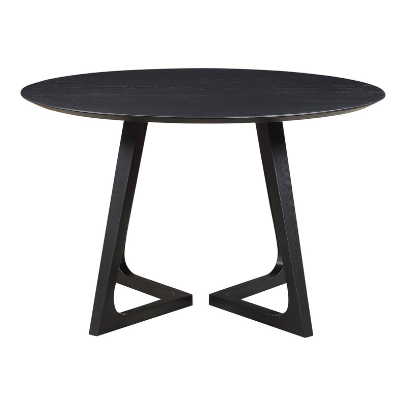 Godenza Dining Table Round Black Ash - Al Rugaib Furniture (4583304757344)