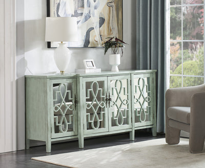 Isabelle Gray Mirrored Sideboard (4795315617888)