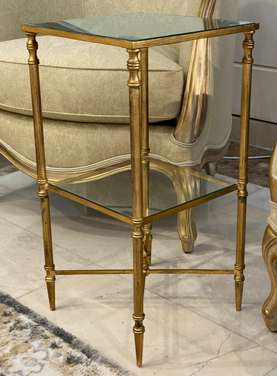 HENZLER GOLD ACCENT TABLE (6596336549984)