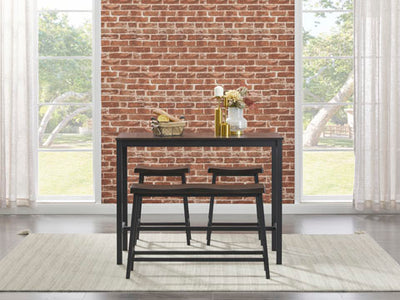 Playden Counter Height Dining Table and Bar Stools (Set of 4) (6646735568992)