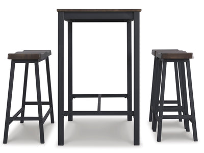 Playden Counter Height Dining Table and Bar Stools (Set of 4) (6646735568992)