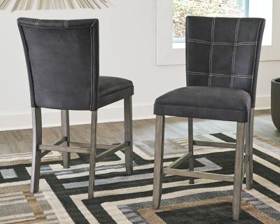 Upholstered Barstool - Al Rugaib Furniture (4634835157088)